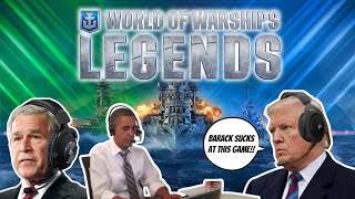 US Presidents Play World of Warships Legends 5