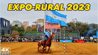 【4K】Buenos Aires EXPO RURAL 2023 - LA RURAL, PALERMO 🇦🇷 | (Walking Tour) 135ª Exposición