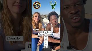 Her fourth pick on this one surprised me!!! Who y’all got winning?!?! 🏆🏀🏙️🔥 #nba #fyp #viral