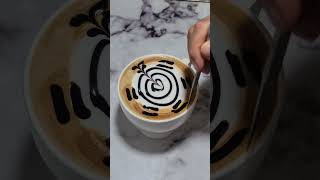 easy latte art ❤️