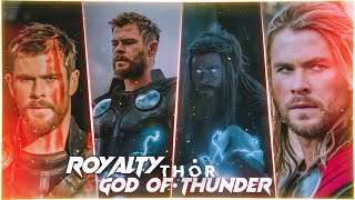 ROYALTY-THOR EDIT || Thor Status || Thor Whatsapp Status || Royalty Song Status