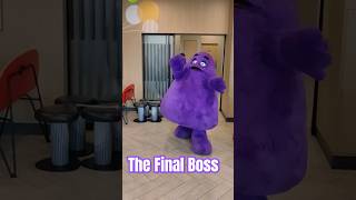 Can you beat the final boss? #videogames #grimace #extre