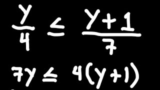 Solving and Illustrating Inequality in Fraction Form #maths #tutorial #inequality