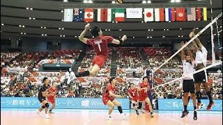 Kunihiro Shimizu - Amazing left handed volleyball player #HD