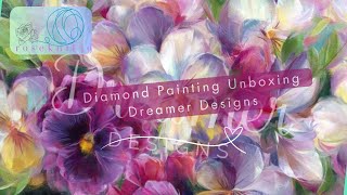 Ep 134: Diamond Painting Unboxing-Dreamer Designs #craft #diamondpainting #unboxing #dreamerdesigns