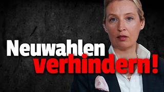 💥AfD will Neuwahlen VERHINDERN aus diesem Grund💥