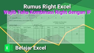 Rumus Right Excel dan Kombinasi If