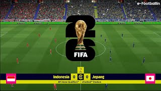 INDONESIA VS JEPANG ASIAN QUALIFIERS FIFA WORLD CUP 2026 - eFootballin