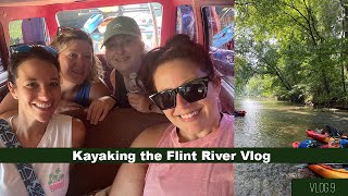 Come Kayaking with me on the Flint River - Vlog 9 | Curves, Curls and Clothes