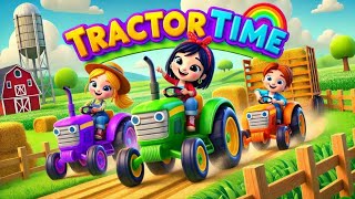 Muddy Chug Chug - The Ultimate Tractor Adventure | Fun Nursery Rhymes for Kids