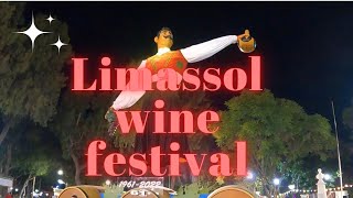 Limassol wine festival Cyprus