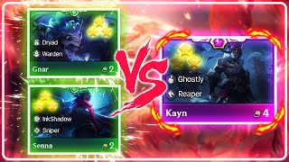 KAYN 3 VS GNAR + SENNA !! KIİM KAZANIR (BEN KAZANDIM :D) !!!