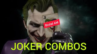 JOKER DMG IS CRAZY! joker (mad man) 25-60 combos - Mortal Kombat 11