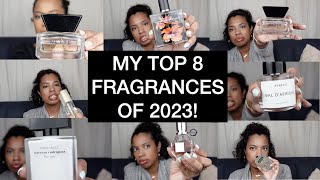 My Top 8 Perfumes/Fragrances Of 2023!