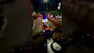 bike stunts at Patna road at kankarbhag on night