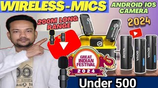 Best Wireless Mic for YouTubers  Wireless Mic For iPhone Best Wireless Mic For Vlogging & Recording