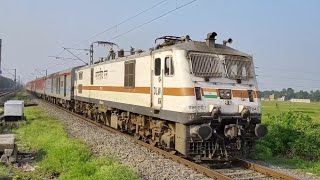 [ERFC] || GZB WAP7 Bhopal-Howrah Weekly Express Honks Blasts Away Begampur ||