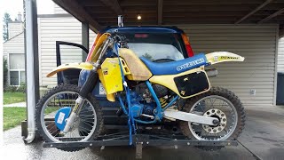 1987 Suzuki RM125 restoration (time lapse)