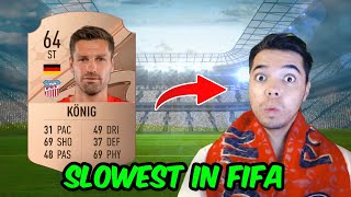 I reviewed the SLOWEST striker in FIFA 23..