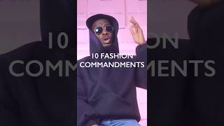 10 Fashion Commandments #fashion #fashiondesigner #fashionblogger #fashiontips #blackman #hoodie