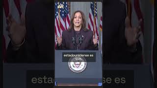 "Debemos aceptar los resultados" de las elecciones, dice Kamala Harris