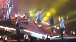 (fireworks during) Best song ever - One Direction | WWAT | San Siro (Milan) | 28.06.2014