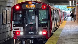 Boston MBTA 2019 CRRC No. 4 Red line car 1900