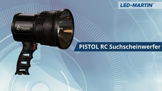 LED-MARTIN ® PISTOL RC Suchscheinwerfer