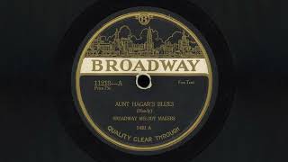 "Aunt Hagar's Blues" - Broadway Melody Makers (1923)