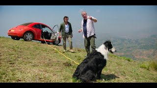 The Grand Tour - S6E1 One For The Road - VW Beetle and Dog Hill Crash Scene