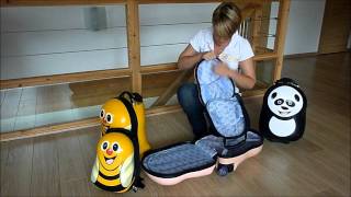 Valise à roulette pour enfant Cuties and Pals présentation.wmv