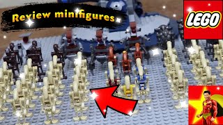 ОБЗОР НА КИТАЙСКИЕ МИНИФИГУРКИ БОЕВЫХ ДРОИДОВ ЛЕГО - REVIEW OF CHINESE LEGO BATTLE DROID MINIFIGURES