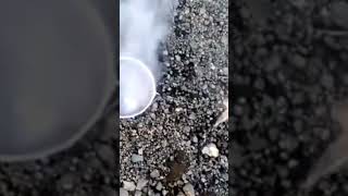 How Lava Samples Are Collected 🌋 #2023shorts #ytshorts #lava #volcano #viralvideo