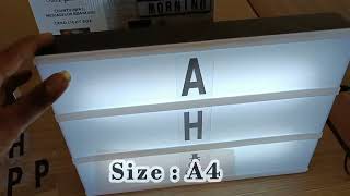 Cinema Light Box | RevajGifts | Surprice Gift | Massage Box