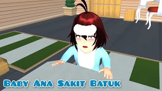 Baby Ana Sakit Batuk | Drama Sakura School Simulator