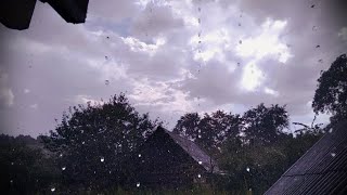 Rain with hail