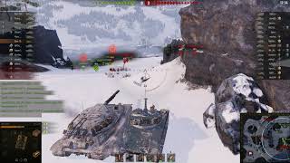 World Of Tanks уничтожил танк с прыжка