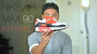 Nike Air Max 90 OG Infrared Review + On Feet