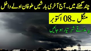 Weather Update Today| Last Spell of Massive Rains ⛈️ Gustywinds and extreme Weather| Weather Report