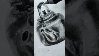 Rapid charcoal sketch #stilllife #art