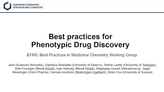 Phenotypic Drug Discovery - Webinar (Part One)