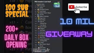 Opening 200+ daily boxes in dank memer bot