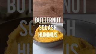 Butternut Squash Hummus #healthyrecipes #hummus