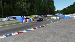 rFactor 2 Hockenheim in the 1991 Ferrari F1 car