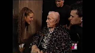 Stephanie McMahon Helmsley predicts death of WWF and Classy Freddie Blassie (July 23, 2001)