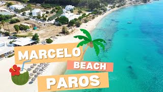 MARCELO beach - PAROS island (GREECE) FullHD video 1080.