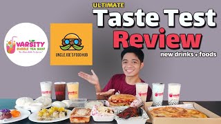 Varsity Bubble Tea Shop & Uncle Joe's Food Hub | Ultimate Taste Test Review