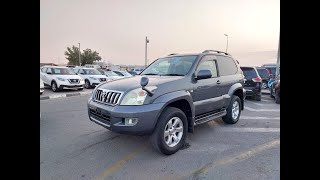 TOYOTA LAND CRUISER PRADO JEEP MODEL 2005 RIGHT HAND DRIVE