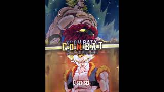 lssj broly vs ssj gogeta #shorts #anime #dragonball #viral