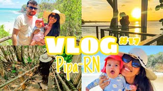 VLOG | PIPA - RN | PRIMEIRA VIAGEM BEBÊ 5 MESES + PRIMEIRO BANHO DE PISCINA.